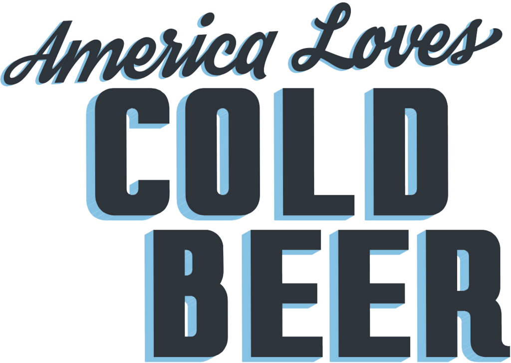 America Loves Cold Beer logo